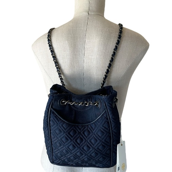 Tory Burch Fleming Mini Backpack Convertible Bag RARE - Picture 1 of 15